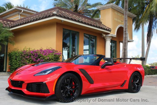 2019 Chevrolet Corvette ZR1 Convertible w/ 3RZ Premium Equipment Group, Over $ 143k Wind - 19488650 - 44