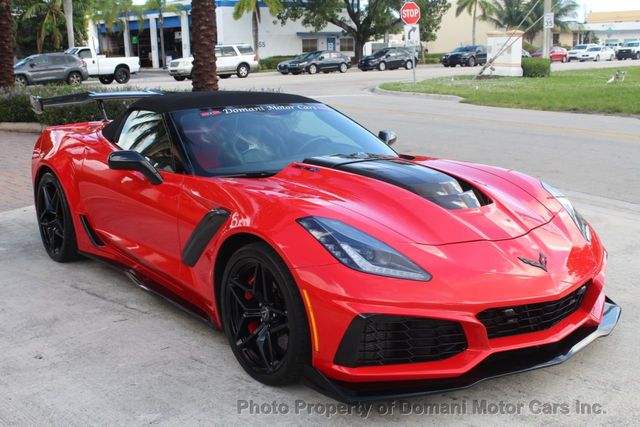 2019 Chevrolet Corvette ZR1 Convertible w/ 3RZ Premium Equipment Group, Over $ 143k Wind - 19488650 - 5