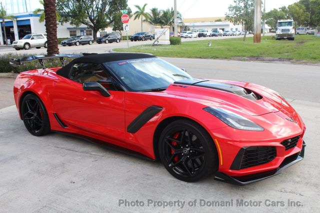2019 Chevrolet Corvette ZR1 Convertible w/ 3RZ Premium Equipment Group, Over $ 143k Wind - 19488650 - 6