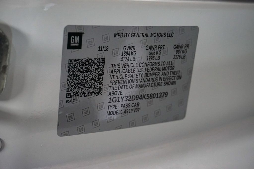 2019 Chevrolet Corvette *ZR1* *ZTK Track Package* *Only 946 Miles* - 23020954 - 19