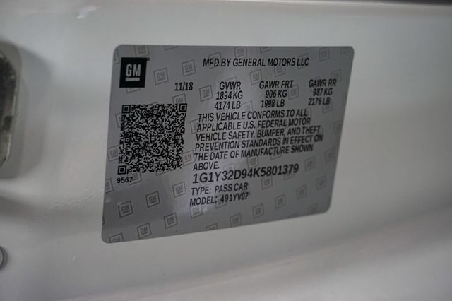 2019 Chevrolet Corvette *ZR1* *ZTK Track Package* *Only 946 Miles* - 23020954 - 19