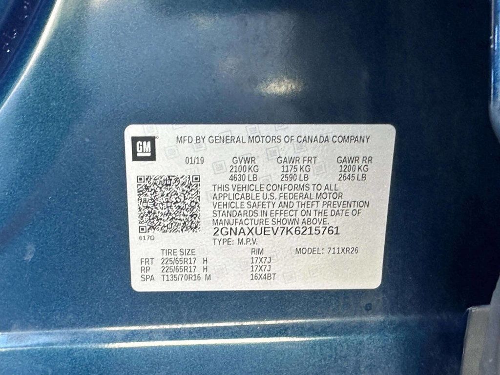 2019 Chevrolet Equinox AWD 4dr LT w/1LT - 22974796 - 23