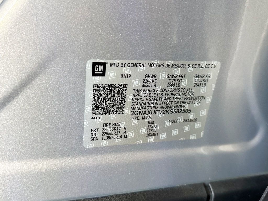 2019 Chevrolet Equinox AWD 4dr LT w/1LT - 23069638 - 39