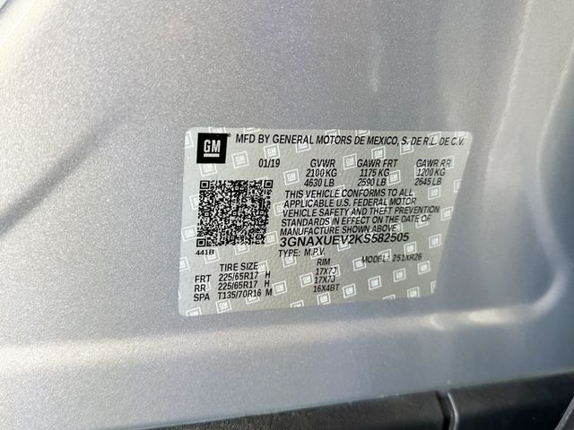 2019 Chevrolet Equinox AWD 4dr LT w/1LT - 23069638 - 39