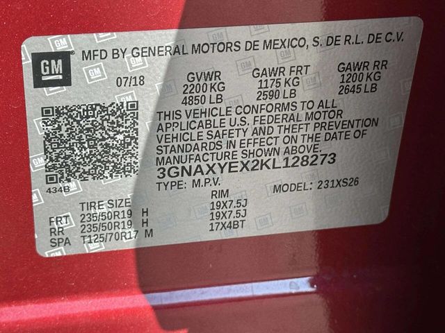 2019 Chevrolet Equinox AWD 4dr Premier w/2LZ - 22940836 - 23