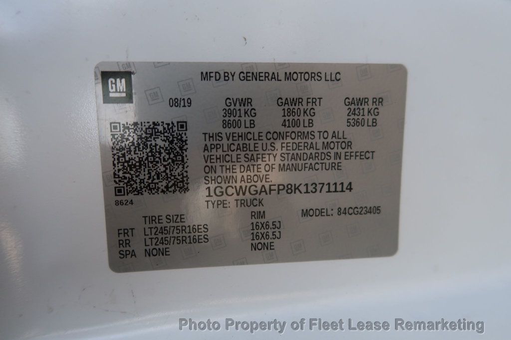 2019 Chevrolet Express Cargo Van Express 2500 135" Cargo - 23084151 - 13
