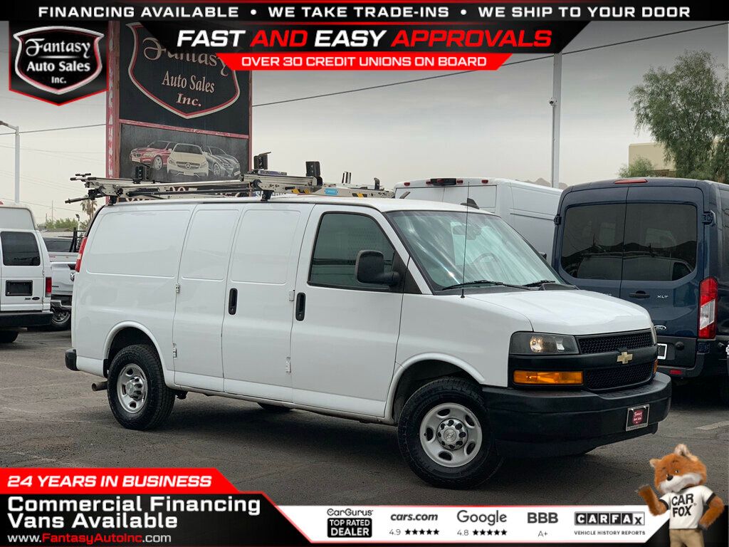 2019 Chevrolet Express Cargo Van RWD 2500 135" Low Miles - 23062394 - 0