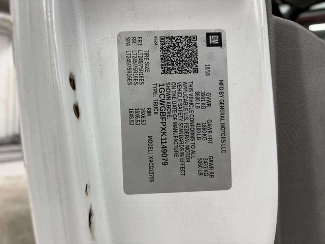 2019 Chevrolet Express Cargo Van RWD 2500 155" - 22951164 - 26