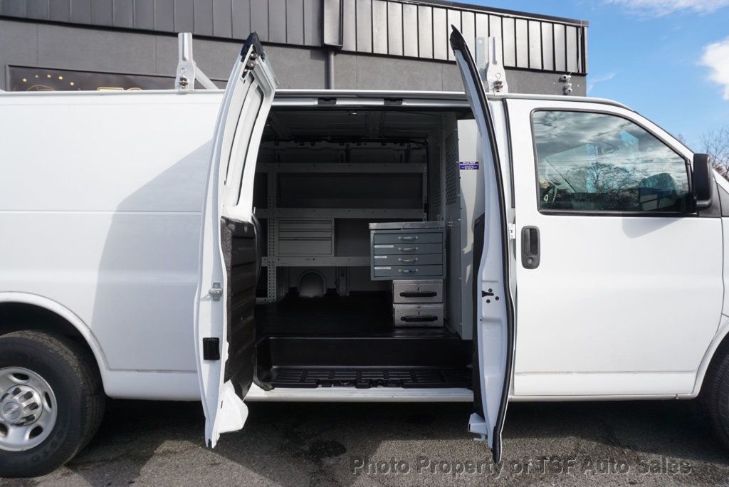 2019 Chevrolet Express Cargo Van RWD 2500 155" EXTENDED LADDER RACKS SHELVES INSIDE  - 22949220 - 11