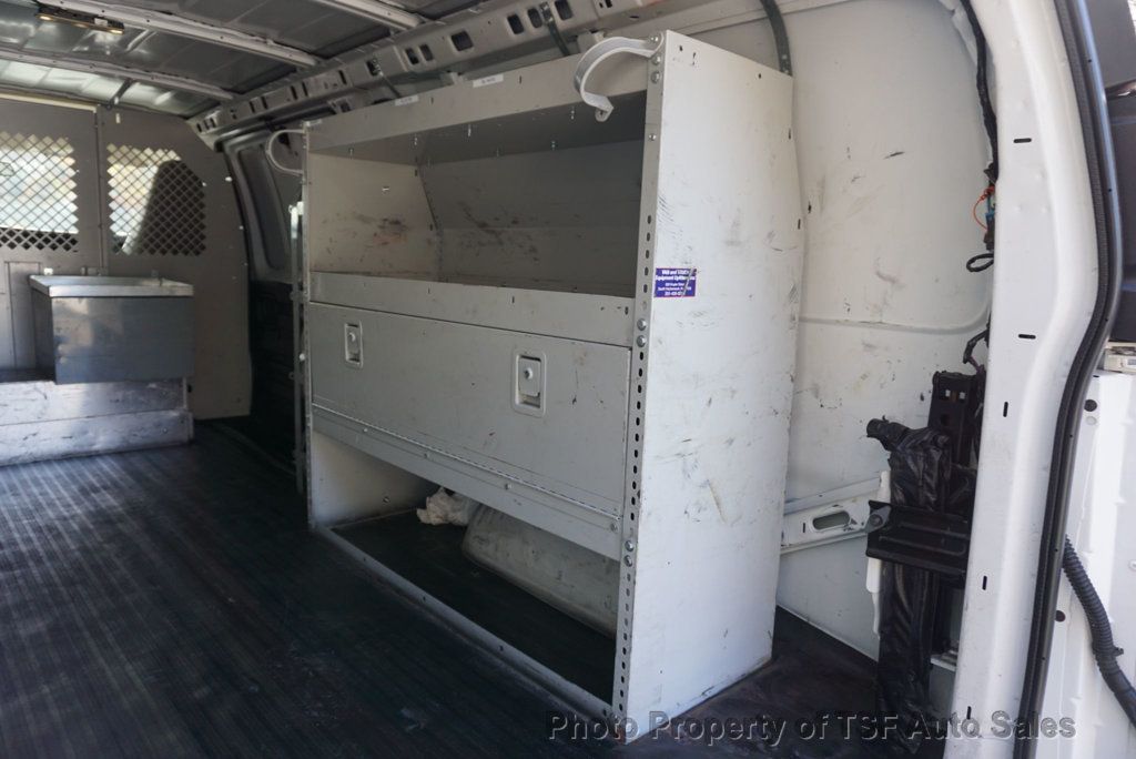 2019 Chevrolet Express Cargo Van RWD 2500 155" EXTENDED LADDER RACKS SHELVES INSIDE  - 22949220 - 15