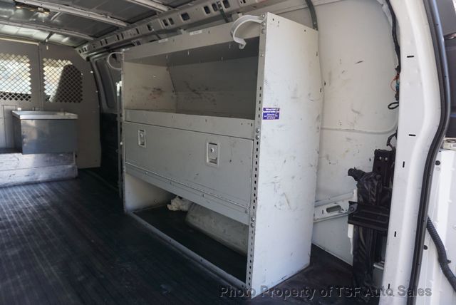 2019 Chevrolet Express Cargo Van RWD 2500 155" EXTENDED LADDER RACKS SHELVES INSIDE  - 22949220 - 15