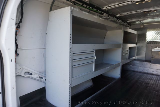 2019 Chevrolet Express Cargo Van RWD 2500 155" EXTENDED LADDER RACKS SHELVES INSIDE  - 22949220 - 16