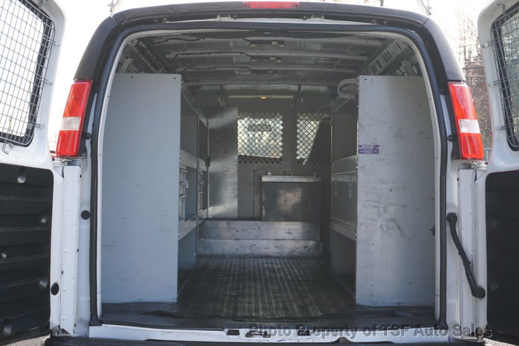 2019 Chevrolet Express Cargo Van RWD 2500 155" EXTENDED LADDER RACKS SHELVES INSIDE  - 22949220 - 17