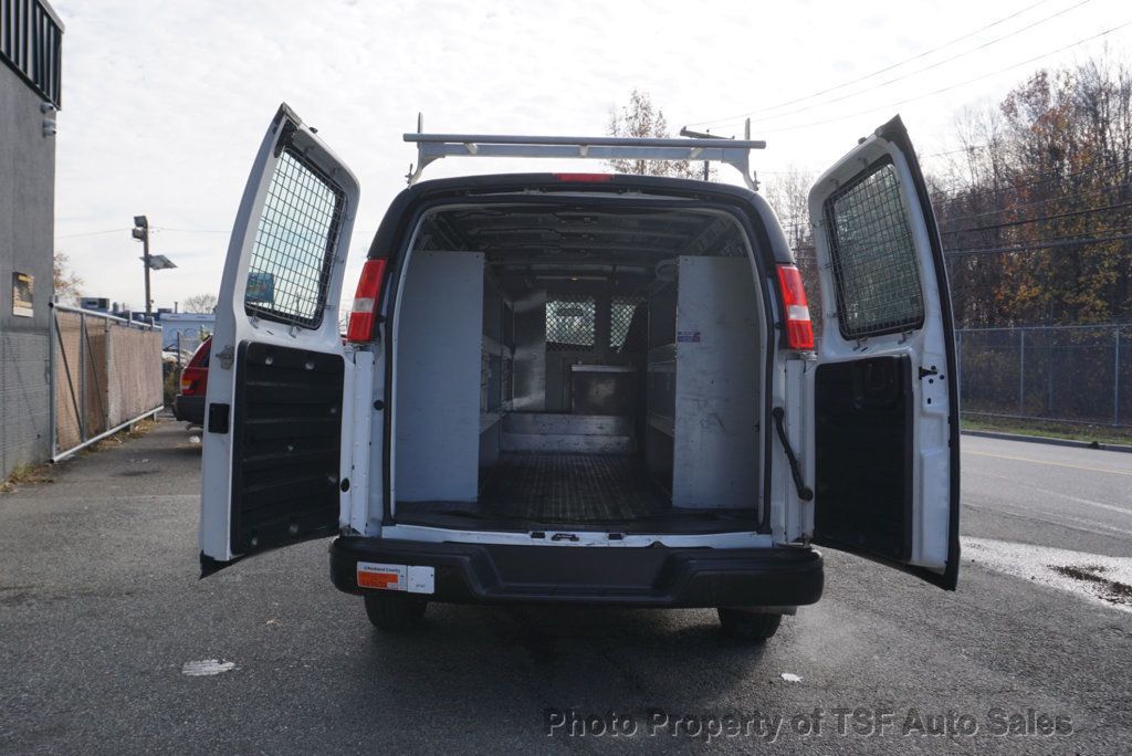 2019 Chevrolet Express Cargo Van RWD 2500 155" EXTENDED LADDER RACKS SHELVES INSIDE  - 22949220 - 18
