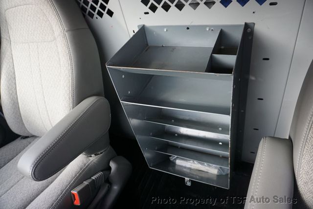 2019 Chevrolet Express Cargo Van RWD 2500 155" EXTENDED LADDER RACKS SHELVES INSIDE  - 22949220 - 28