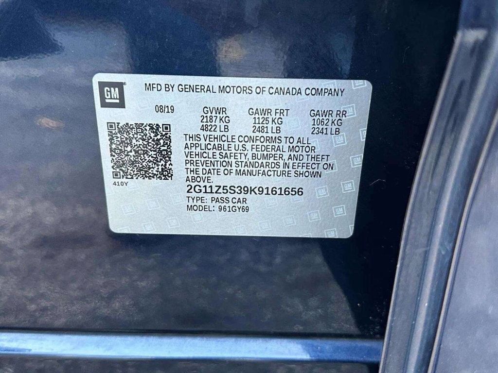 2019 Chevrolet Impala 4dr Sedan LT w/1LT - 22949711 - 24