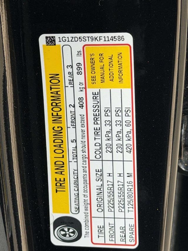 2019 Chevrolet Malibu 4dr Sedan LT w/1LT - 23003220 - 15