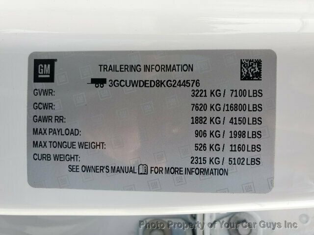 2019 Chevrolet Silverado 1500 2WD Crew Cab 157" RST - 22959958 - 43