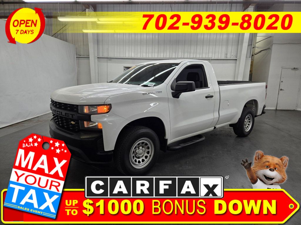 2019 Chevrolet Silverado 1500 2WD Reg Cab 140" Work Truck - 22766341 - 0