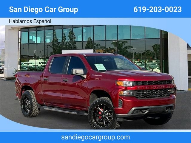 2019 Chevrolet Silverado 1500 4WD Crew Cab 147" Custom - 22667499 - 0