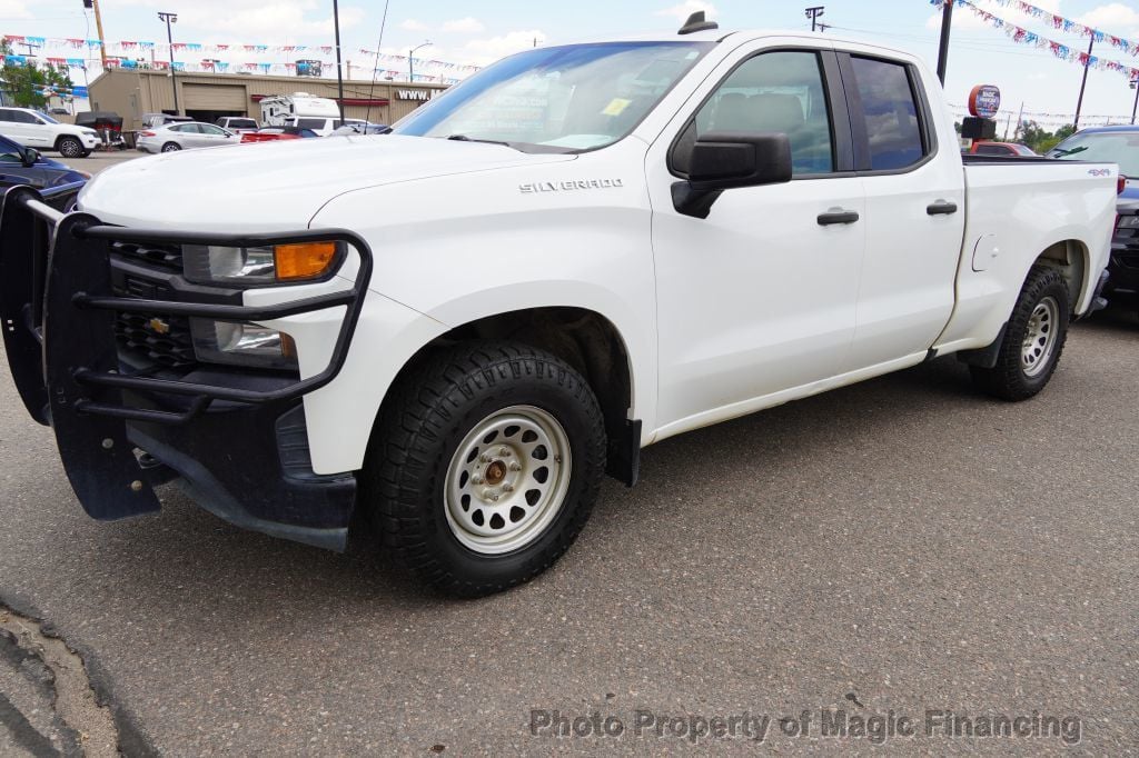 2019 Chevrolet Silverado 1500 4WD Double Cab 147" Work Truck - 22540685 - 1