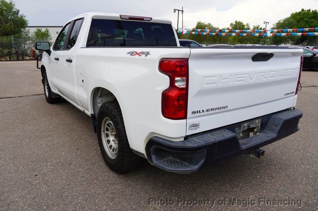 2019 Chevrolet Silverado 1500 4WD Double Cab 147" Work Truck - 22540685 - 4