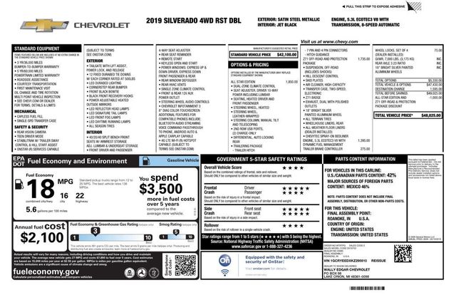 2019 Chevrolet Silverado 1500 4X4 Double Cab RST All Star Edition Z71 Off-Road/Protection Pkg - 22965372 - 7