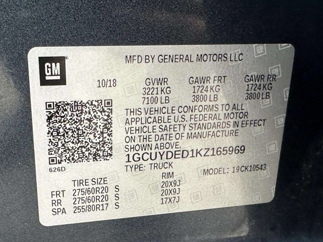 2019 Chevrolet Silverado 1500 LT 4x4 4dr Crew Cab 5.8 ft. SB - 23007412 - 21