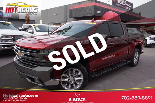2019 Chevrolet Silverado 1500 LTZ, Z71, 4X4,PREMIUM WHEELS, LOW MILES, TONNEAU BED COVER - 22975082 - 0