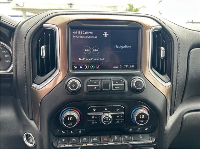 2019 Chevrolet Silverado 1500 Crew Cab HIGH CONTRY 4X4 NAV BACK UP CCAM 1 OWNER CLEAN - 23028487 - 20