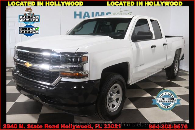 2019 Used Chevrolet Silverado 1500 Ld 4wd Double Cab Work Truck At Haims Motors Serving Fort 9461