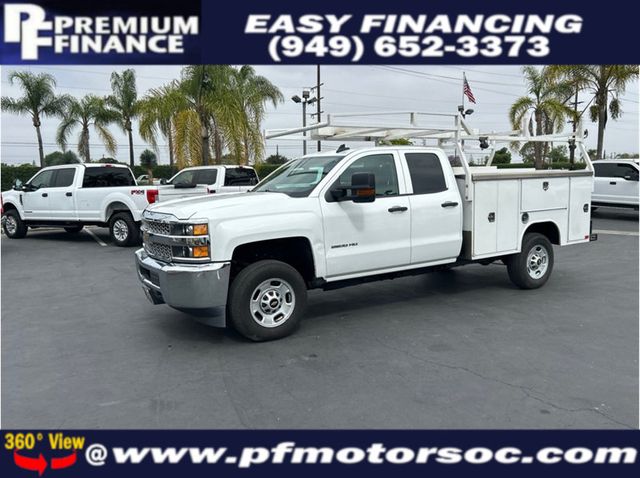 2019 Chevrolet Silverado 2500 HD Double Cab 2500 WORK TRUCK UTILITY BACK UP CAM 1OWNER CLEAN - 23025669 - 0