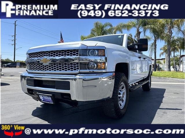 2019 Chevrolet Silverado 2500 HD Double Cab WORK TRUCK 4X4 BACK UP CAM 1OWNER CLEAN - 22492314 - 0