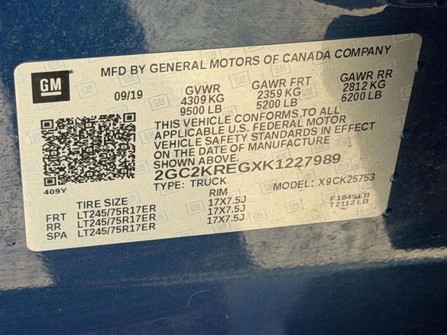 2019 Chevrolet Silverado 2500HD Work Truck 4x4 4dr Double Cab SB - 22991129 - 16