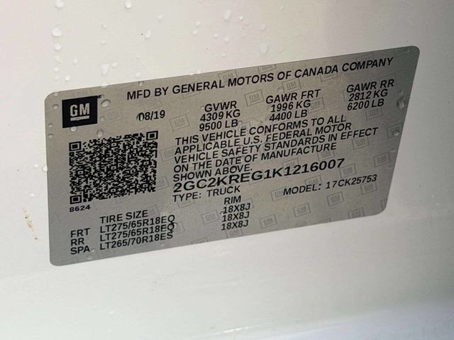 2019 Chevrolet Silverado 2500HD Work Truck 4x4 4dr Double Cab SB - 23011254 - 19