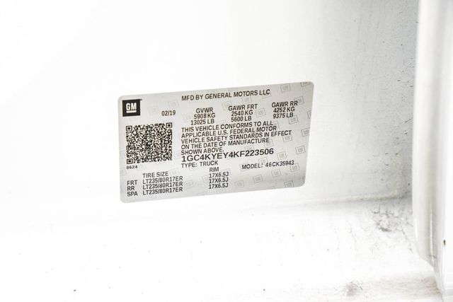 2019 Chevrolet Silverado 3500HD 4WD Crew Cab 167.7" High Country - 22960857 - 35