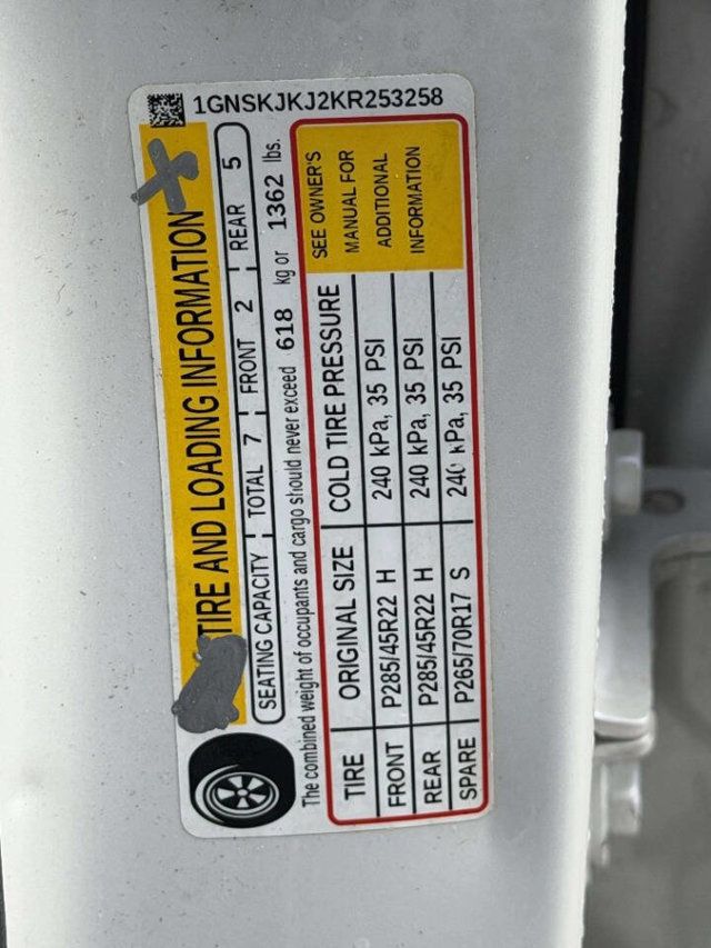 2019 Chevrolet Suburban 4WD 4dr 1500 Premier - 22974262 - 22