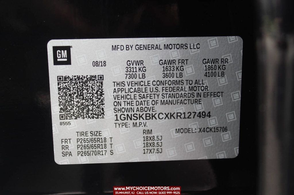 2019 Chevrolet Tahoe 4WD 4dr LT - 22831287 - 42