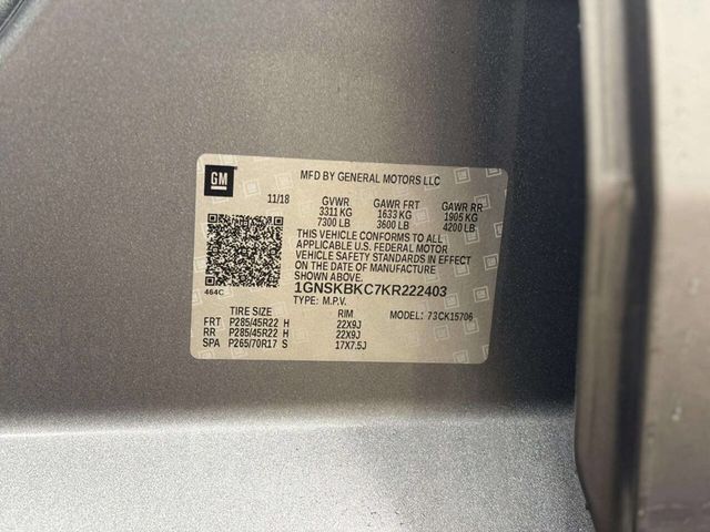 2019 Chevrolet Tahoe 4WD 4dr LT - 22972326 - 47