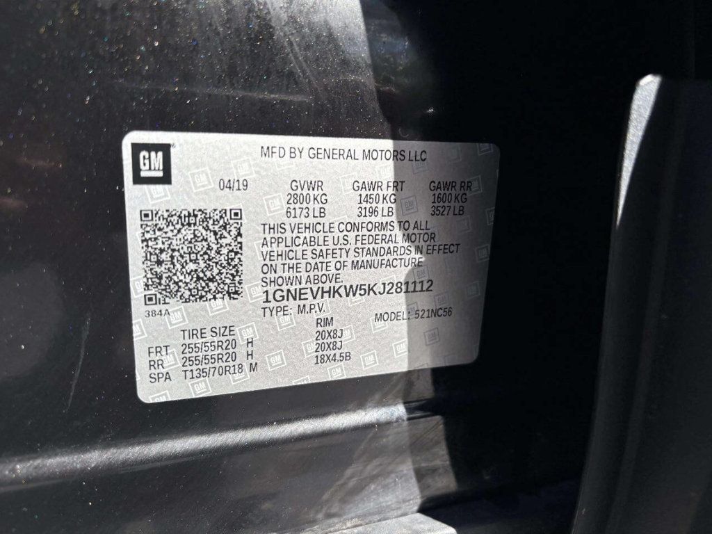 2019 Chevrolet Traverse AWD 4dr LT Leather w/3LT - 22939182 - 35