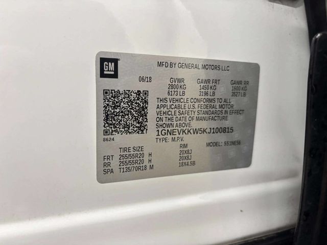 2019 Chevrolet Traverse AWD 4dr Premier w/1LZ - 22968926 - 50