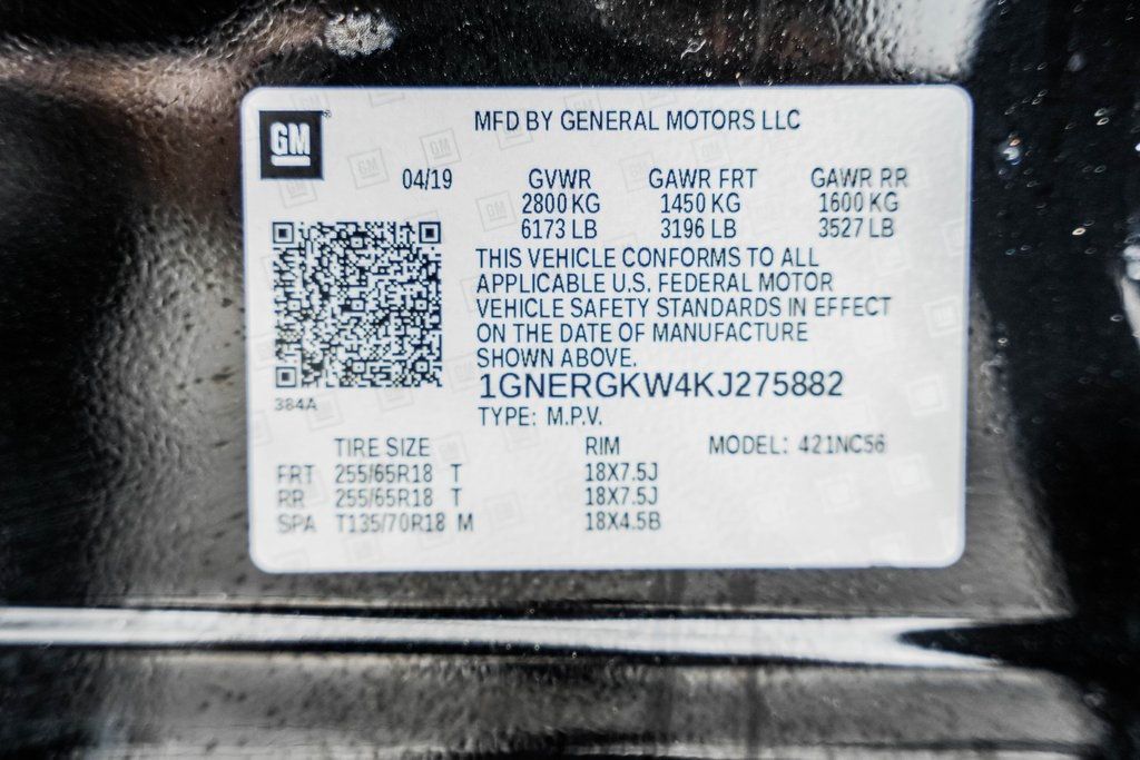 2019 Chevrolet Traverse FWD 4dr LT Cloth w/1LT - 22401743 - 25