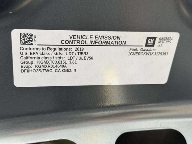 2019 Chevrolet Traverse FWD 4dr LT Cloth w/1LT - 22970624 - 37