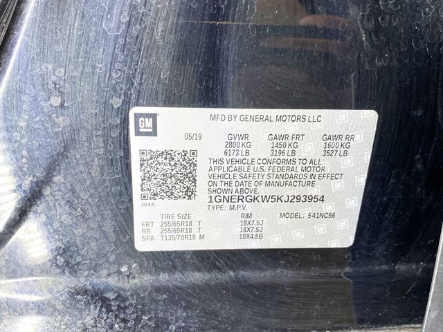 2019 Chevrolet Traverse FWD 4dr LT Cloth w/1LT - 22939919 - 72