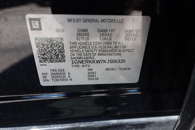 2019 CHEVROLET TRAVERSE FWD Premier 1LZ Redline - 23081311 - 36