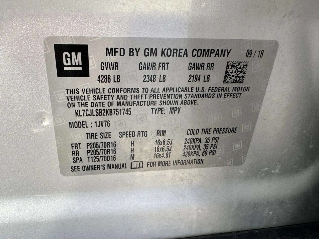 2019 Chevrolet Trax FWD 4dr LT - 23013486 - 35