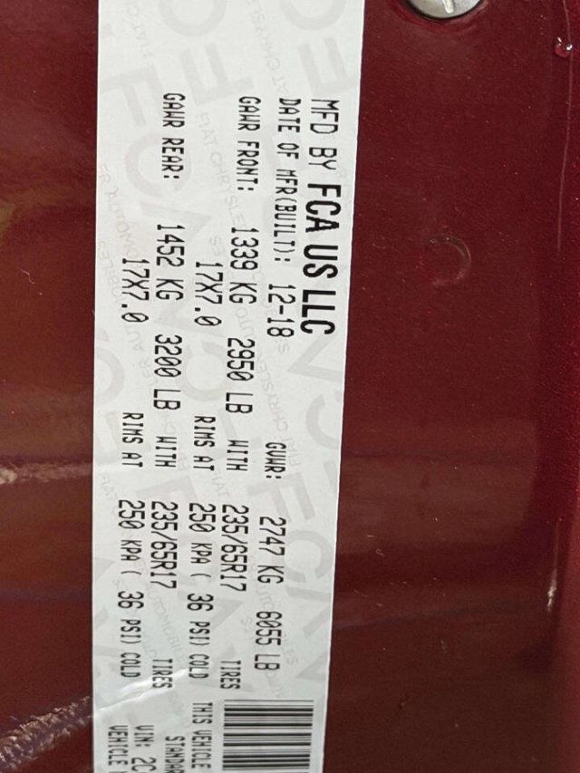 2019 Chrysler Pacifica Touring Plus FWD - 22978713 - 16