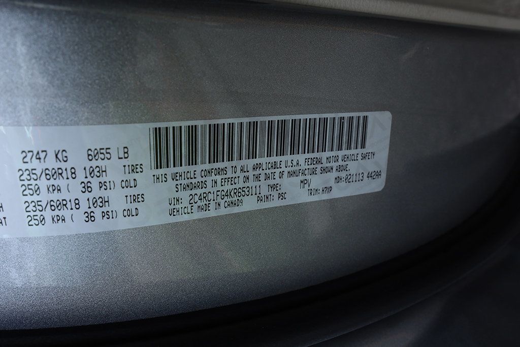 2019 Chrysler Pacifica Touring Plus photo 52
