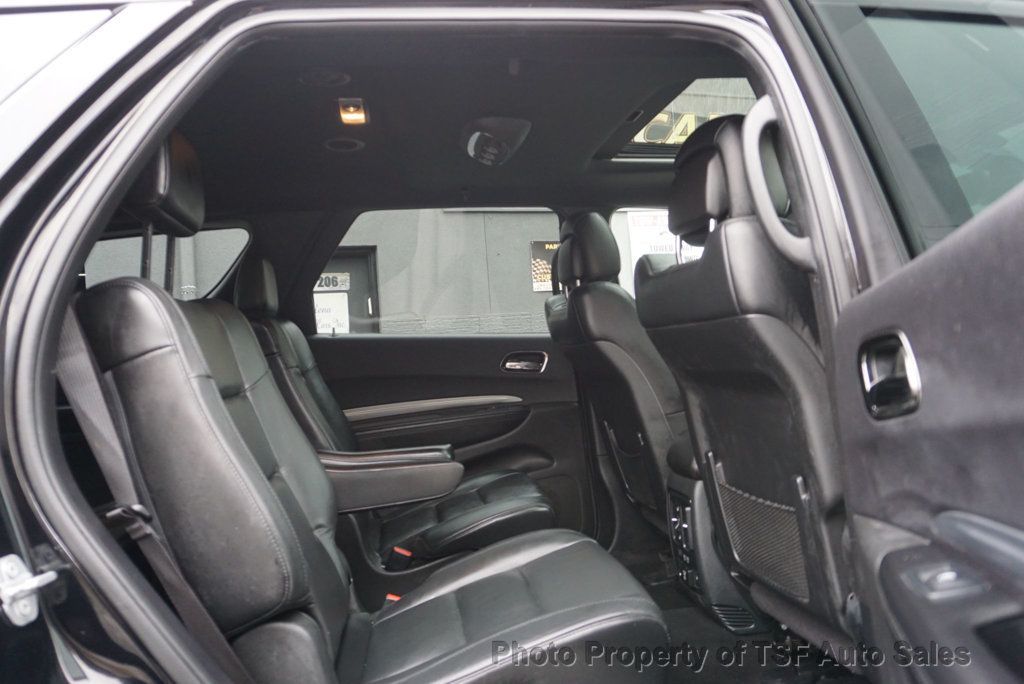 2019 Dodge Durango GT Plus AWD BLACKTOP PKG NAVI REAR CAM SUNROOF LEATHER 3RD SEAT  - 22949136 - 12