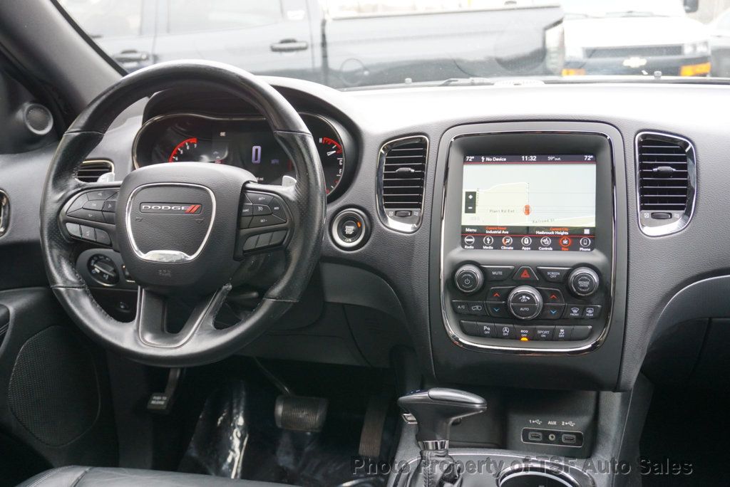 2019 Dodge Durango GT Plus AWD BLACKTOP PKG NAVI REAR CAM SUNROOF LEATHER 3RD SEAT  - 22949136 - 17